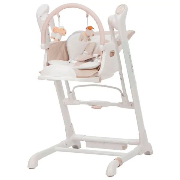 Scaun de masă Carrello Cascata (CRL-10303/1) / 0 luni / Crem Beige  photo 3 Scaun de masă Carrello Cascata (CRL-10303/1) / 0 luni / Crem Beige  photo 3