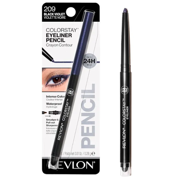 Creion pentru ochi Revlon gr11-15-209 1.6 ml/ Black-Violet photo 2