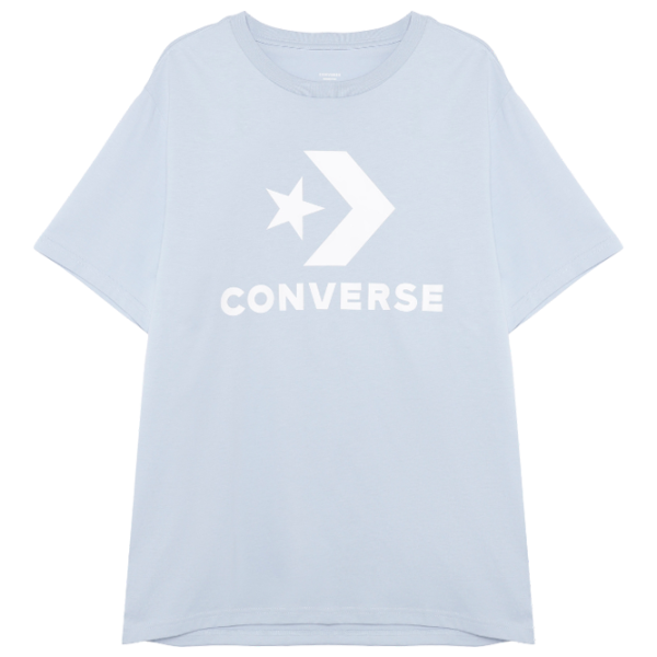 Tricou pentru femei Converse Go-To Star Chevron 100% bumbac/ Sierra Blue photo 1 Tricou pentru femei Converse Go-To Star Chevron 100% bumbac/ Sierra Blue photo 1