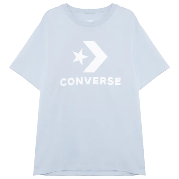 Tricou pentru femei Converse Go-To Star Chevron 100% bumbac/ Sierra Blue photo 1