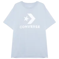 Tricou pentru femei Converse Go-To Star Chevron 100% bumbac/ Sierra Blue