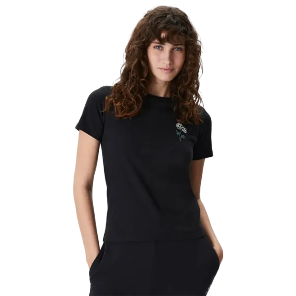Tricou pentru femei Converse Spring Blooms Flower Tee 100% bumbac/ Black photo 1 Tricou pentru femei Converse Spring Blooms Flower Tee 100% bumbac/ Black photo 1