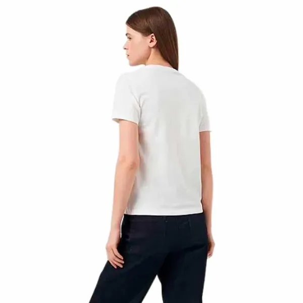 Tricou pentru femei Converse Cherry Star Chevron Infill Tee 100% bumbac/ White photo 2 Tricou pentru femei Converse Cherry Star Chevron Infill Tee 100% bumbac/ White photo 2