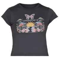 Tricou pentru femei Converse Blooming Skate Tee 100% bumbac/ Gray