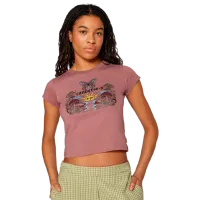 Футболка для женщин Converse Blooming Skate Tee 100% хлопок/ Pink