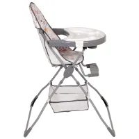Scaun de masă Polini Kids Unicorn Hello baby () / 6 luni / Gray photo 2