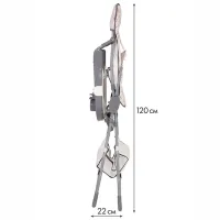 Scaun de masă Polini Kids Unicorn Hello baby () / 6 luni / Gray photo 11