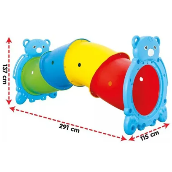Игровой комплекс Pilsan Tunelul_Panda  3 года / Разноцветный photo 2