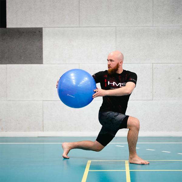Fitball HMS YB01 75 cm/ Blue photo 5 Fitball HMS YB01 75 cm/ Blue photo 5