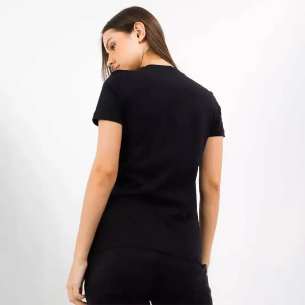 Футболка для женщин Converse Chuck Patch Infill Tee 100% хлопок/ Black photo 2 Футболка для женщин Converse Chuck Patch Infill Tee 100% хлопок/ Black photo 2