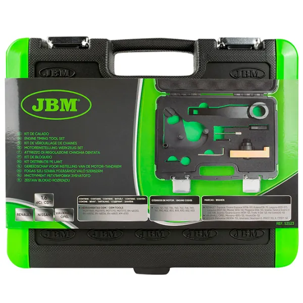 Набoр инструментов JBM 53523 Металл/ Количество в наборе - 9 photo 3 Набoр инструментов JBM 53523 Металл/ Количество в наборе - 9 photo 3