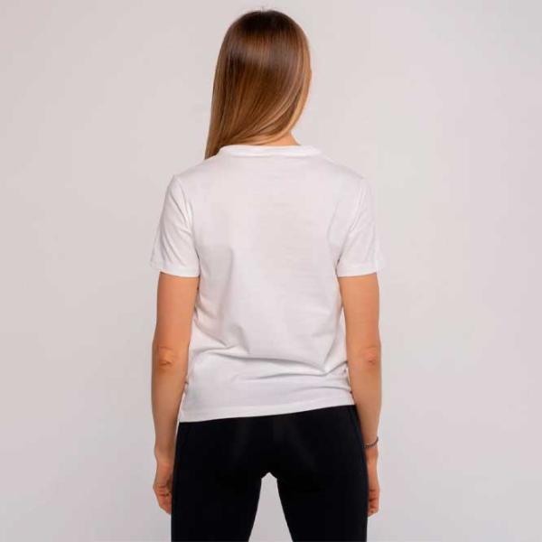 Футболка для женщин Converse Chuck Patch Infill Tee 100% хлопок/ White photo 3