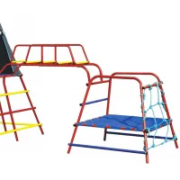 Complex de joacă Grow'n up Turn mltifuncţional cu scară 3 ani / Multicolor photo 3