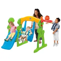 Complex de joacă Grow'n up The First Steps Scramble & Slide 1 an / Multicolor photo 6