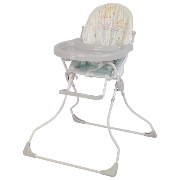 Стульчик для кормления Polini Kids Зайчики (152) / 6 месяцев / Бежевый  photo 1 Стульчик для кормления Polini Kids Зайчики (152) / 6 месяцев / Бежевый  photo 1