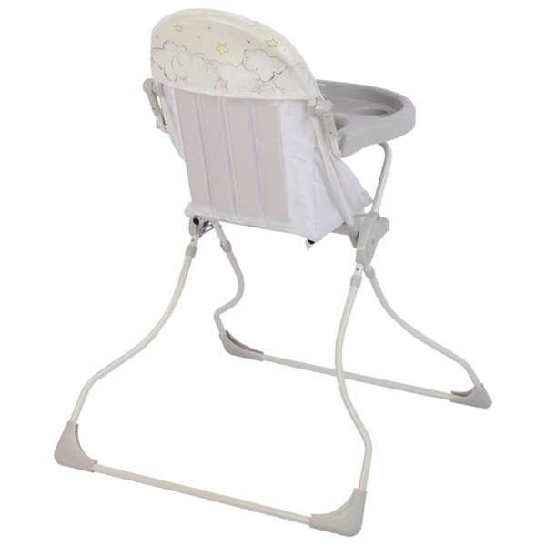 Стульчик для кормления Polini Kids Зайчики (152) / 6 месяцев / Бежевый  photo 3 Стульчик для кормления Polini Kids Зайчики (152) / 6 месяцев / Бежевый  photo 3