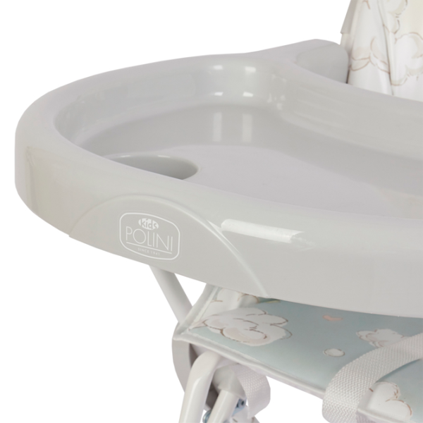 Стульчик для кормления Polini Kids Зайчики (152) / 6 месяцев / Бежевый  photo 5 Стульчик для кормления Polini Kids Зайчики (152) / 6 месяцев / Бежевый  photo 5
