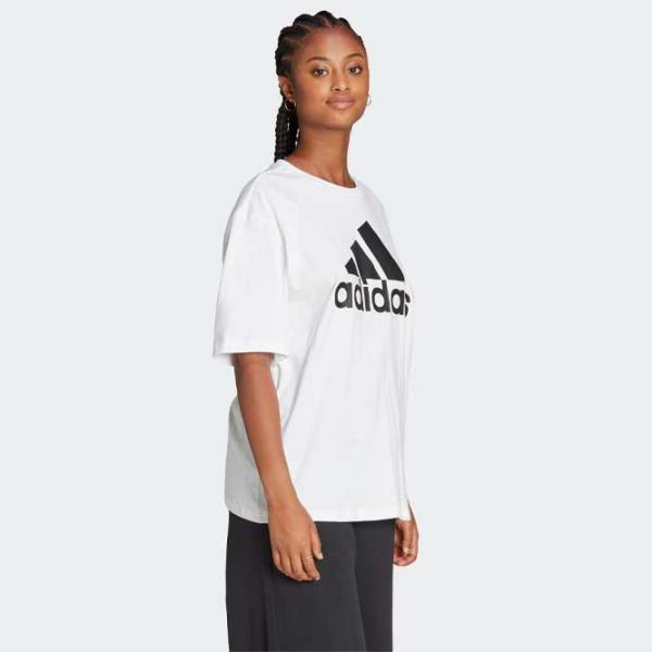 Tricou pentru femei Adidas Essentials Big Logo Boyfriend Tee 100% bumbac/ White photo 4 Tricou pentru femei Adidas Essentials Big Logo Boyfriend Tee 100% bumbac/ White photo 4