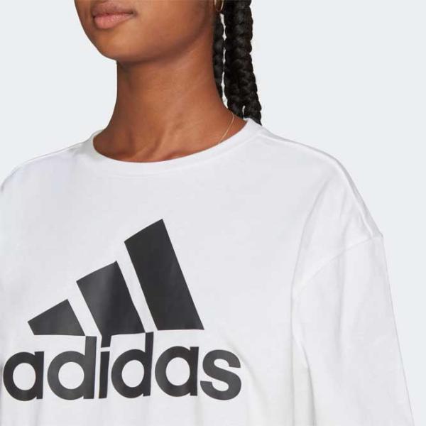 Tricou pentru femei Adidas Essentials Big Logo Boyfriend Tee 100% bumbac/ White photo 5 Tricou pentru femei Adidas Essentials Big Logo Boyfriend Tee 100% bumbac/ White photo 5