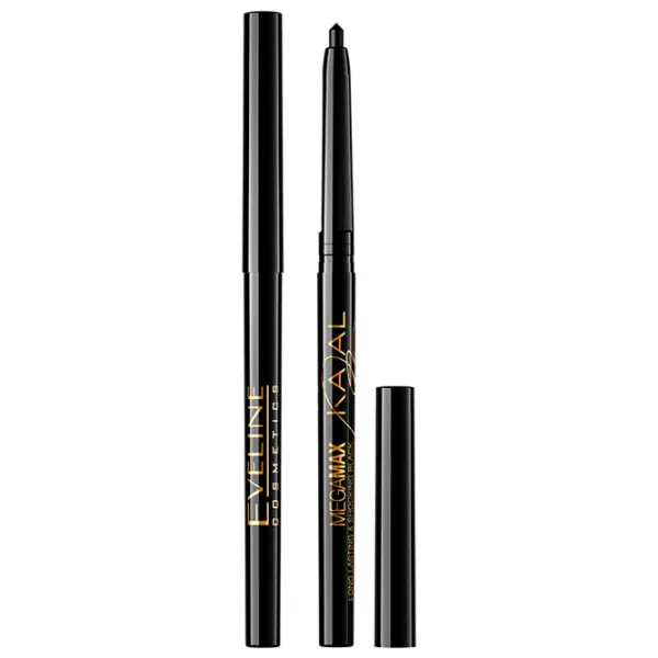 Карандаш для глаз Eveline Cosmetics Eve Max Black photo 1 Карандаш для глаз Eveline Cosmetics Eve Max Black photo 1