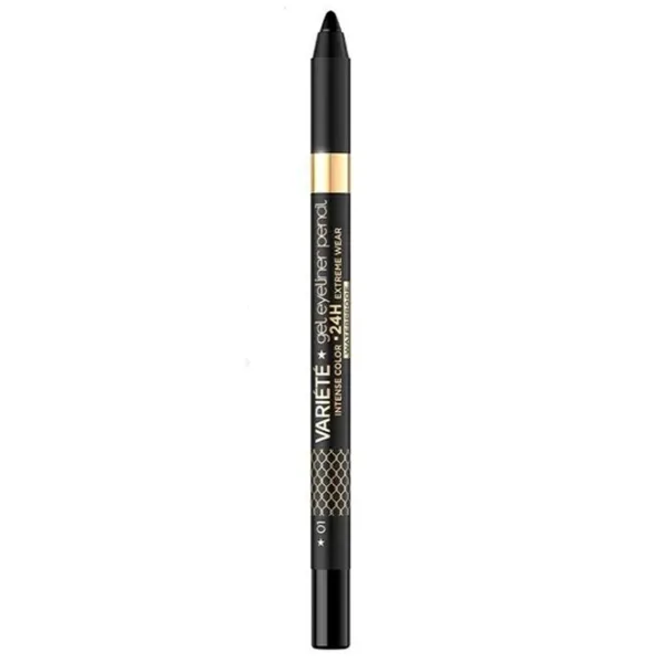 Карандаш для глаз Eveline Cosmetics EV Variete Gel Eye Black photo 2 Карандаш для глаз Eveline Cosmetics EV Variete Gel Eye Black photo 2