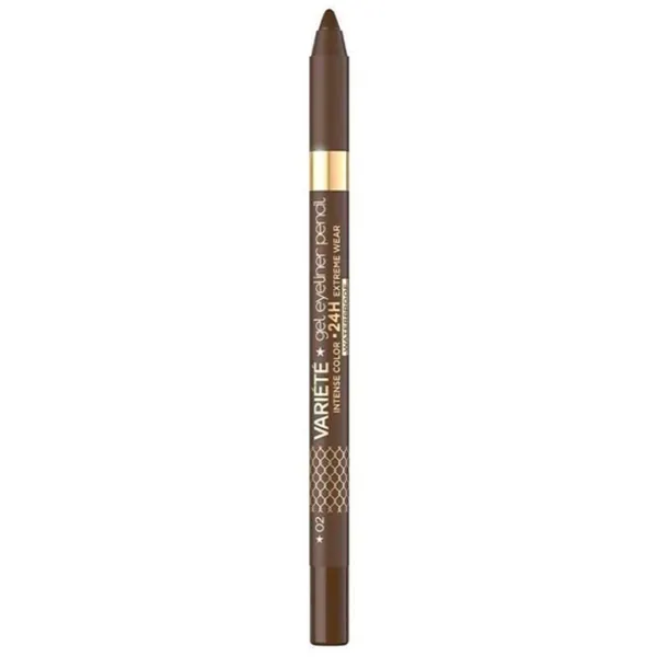 Карандаш для глаз Eveline Cosmetics EV Variete Gel Eye Brown photo 2 Карандаш для глаз Eveline Cosmetics EV Variete Gel Eye Brown photo 2