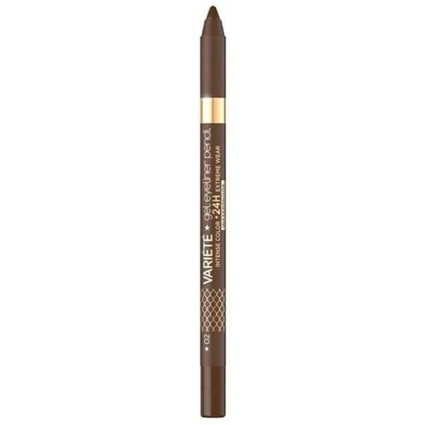 Карандаш для глаз Eveline Cosmetics EV Variete Gel Eye Brown photo 2 Карандаш для глаз Eveline Cosmetics EV Variete Gel Eye Brown photo 2