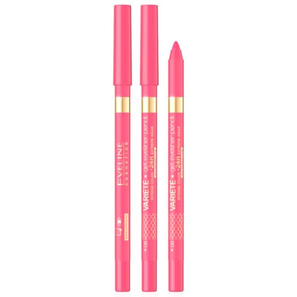 Карандаш для глаз Eveline Cosmetics EV Variete Gel Eye Pink photo 1 Карандаш для глаз Eveline Cosmetics EV Variete Gel Eye Pink photo 1