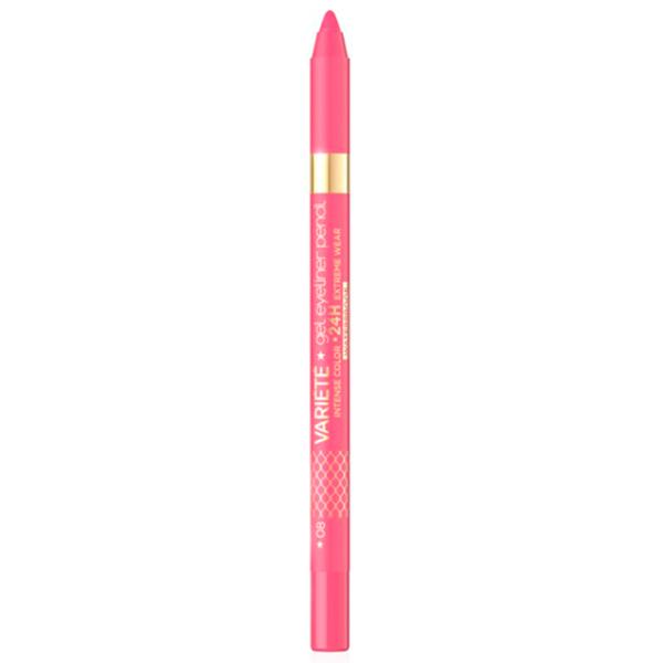 Карандаш для глаз Eveline Cosmetics EV Variete Gel Eye Pink photo 2 Карандаш для глаз Eveline Cosmetics EV Variete Gel Eye Pink photo 2