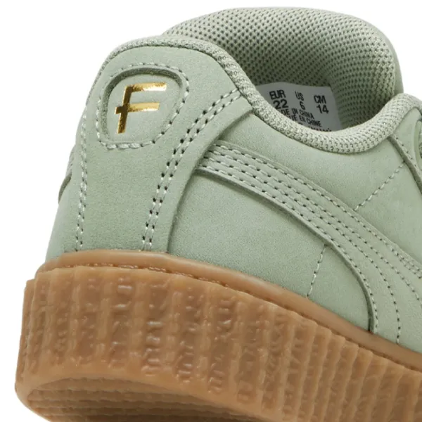 Ghete pentru fetiţe Puma Creeper Phatty Nubuc Primăvară - vară/ Green photo 8 Ghete pentru fetiţe Puma Creeper Phatty Nubuc Primăvară - vară/ Green photo 8