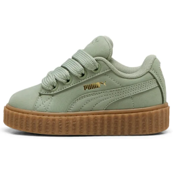 Ghete pentru fetiţe Puma Creeper Phatty Nubuc Primăvară - vară/ Green photo 2