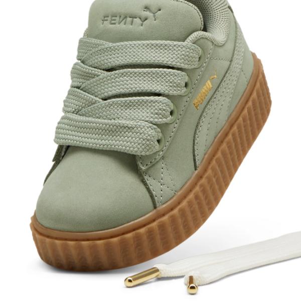 Ghete pentru fetiţe Puma Creeper Phatty Nubuc Primăvară - vară/ Green photo 5