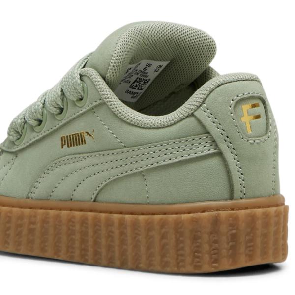 Ghete pentru fetiţe Puma Creeper Phatty Nubuc Primăvară - vară/ Green photo 6