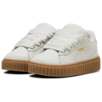 Ghete pentru fetiţe Puma Creeper Phatty Nubuc Primăvară - vară/ White