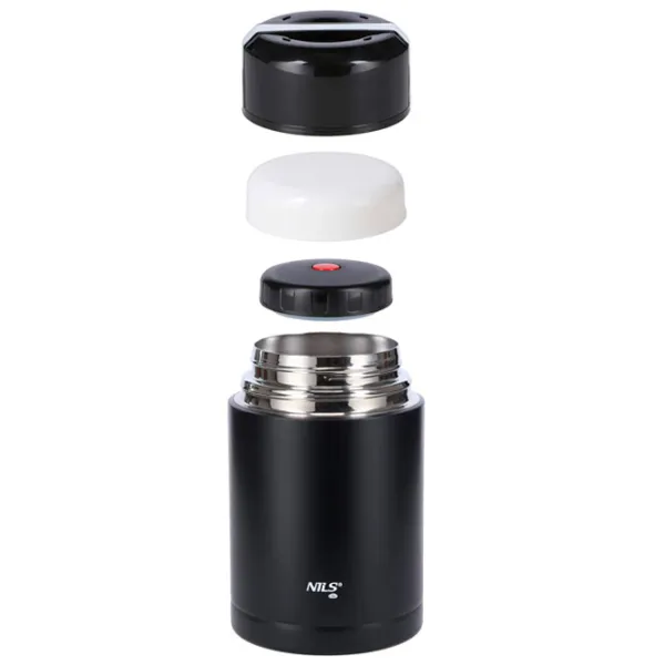 Termos Nils Classic NCT01 Black 1l photo 3