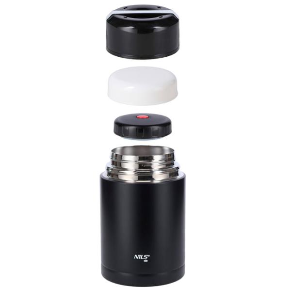 Termos Nils Classic NCT01 Black 1l photo 3