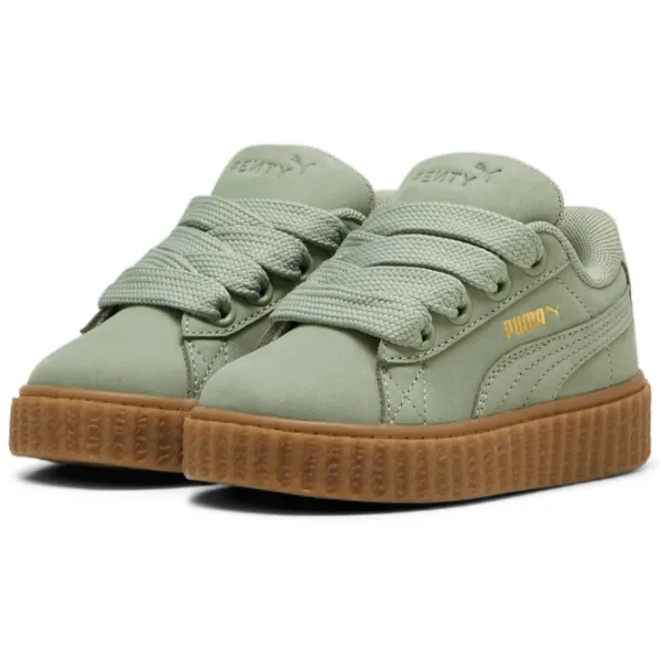 Ghete pentru fetiţe Puma Creeper Phatty Nubuc Primăvară - vară/ Green photo 1