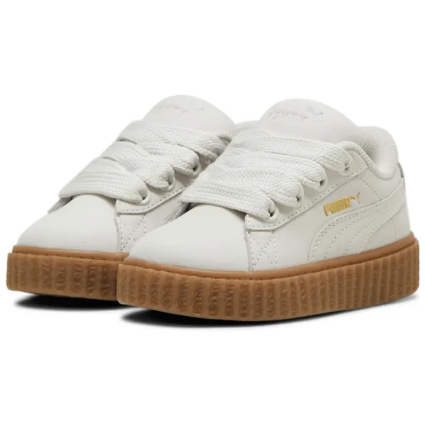 Кеды для девочек Puma Creeper Phatty Nubuc Весна - лето/ White photo 1