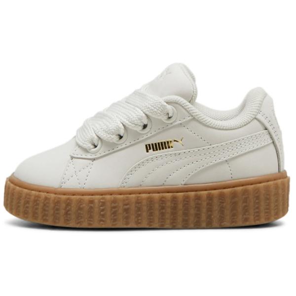 Кеды для девочек Puma Creeper Phatty Nubuc Весна - лето/ White photo 2