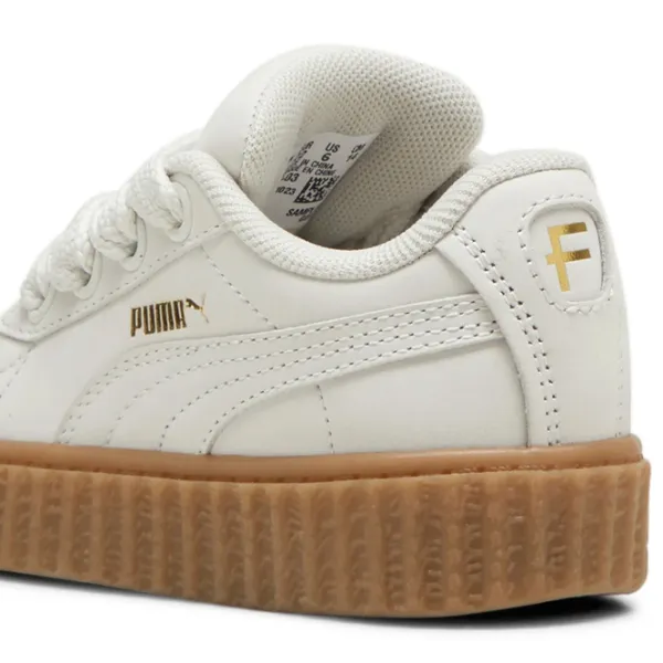 Кеды для девочек Puma Creeper Phatty Nubuc Весна - лето/ White photo 6