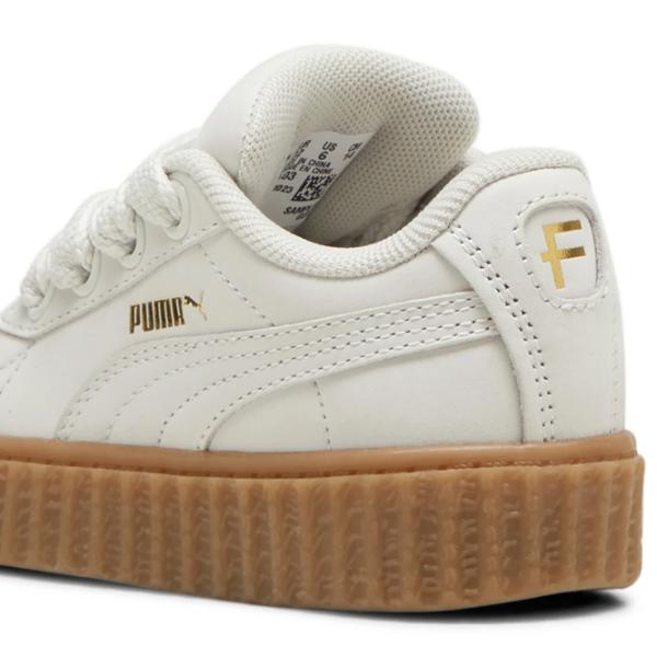 Кеды для девочек Puma Creeper Phatty Nubuc Весна - лето/ White photo 6