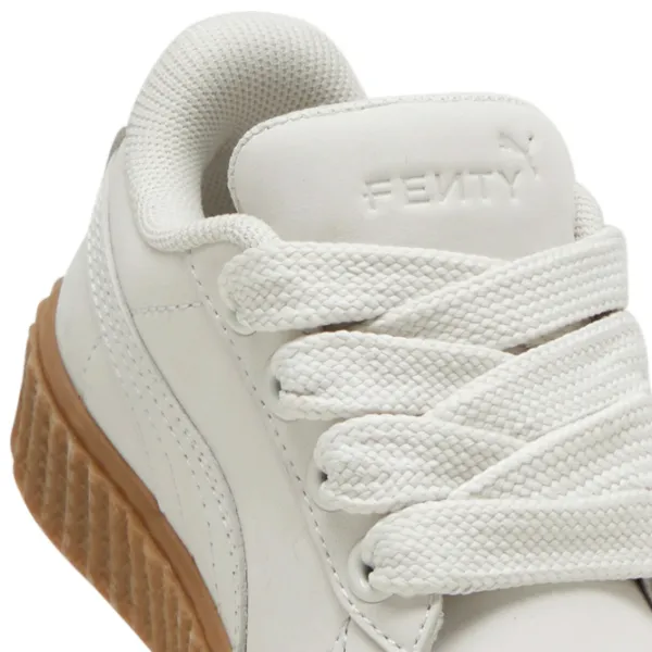 Кеды для девочек Puma Creeper Phatty Nubuc Весна - лето/ White photo 7
