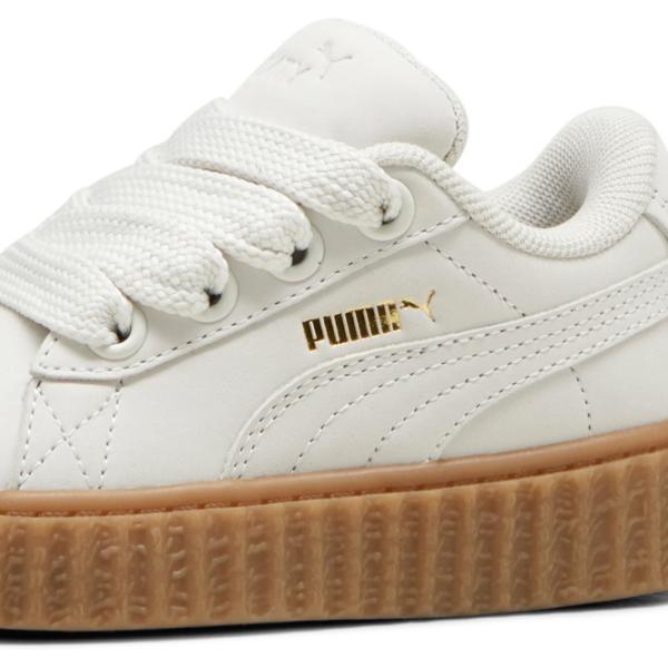 Кеды для девочек Puma Creeper Phatty Nubuc Весна - лето/ White photo 9