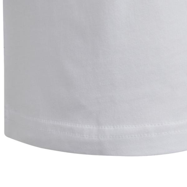 Tricou pentru fete Adidas Essentials Linear Logo Cotton Slim Fit Tee  / White photo 5 Tricou pentru fete Adidas Essentials Linear Logo Cotton Slim Fit Tee  / White photo 5