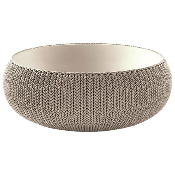 Vază Keter Cozy L Plastic/ Beige photo 1