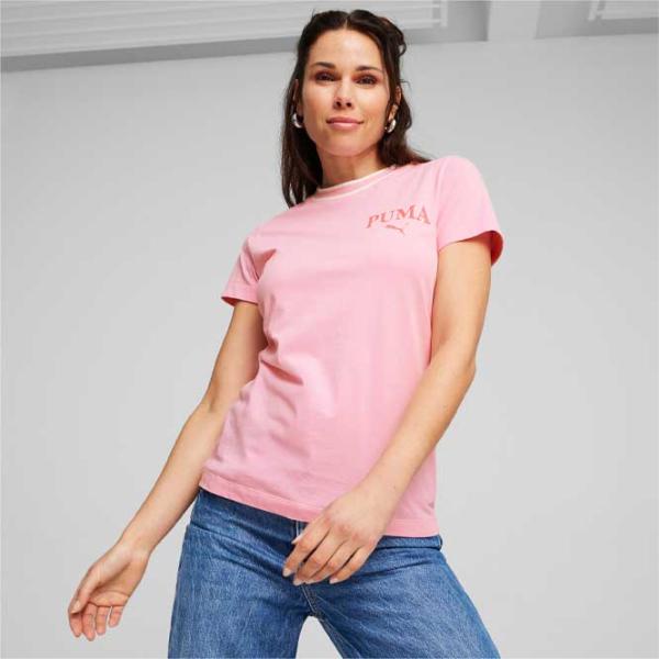 Tricou pentru femei Puma Squad Tee 100% bumbac/ Purple photo 2