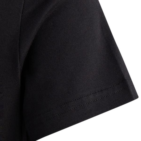 Tricou pentru fete Adidas Essentials Linear Logo Cotton Slim Fit Tee  / Black photo 5