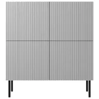 Комод Halmar Asensio KM-2 110 x 100 x 42см/ МДФ/ Серый