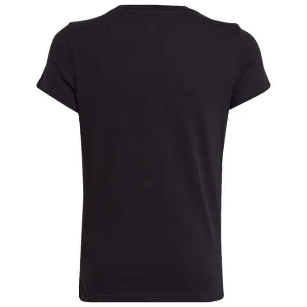 Футболка для девочек Adidas Essentials Big Logo Cotton Tee  / Черный photo 2 Футболка для девочек Adidas Essentials Big Logo Cotton Tee  / Черный photo 2