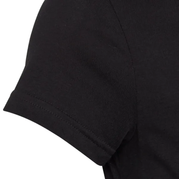 Футболка для девочек Adidas Essentials Big Logo Cotton Tee  / Черный photo 4 Футболка для девочек Adidas Essentials Big Logo Cotton Tee  / Черный photo 4